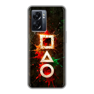 Силиконовый чехол на OPPO A57 5G с принтом Squid Game Игра кальмара Силиконовый чехол на OPPO A57 5G с принтом Squid Game Игра кальмара
