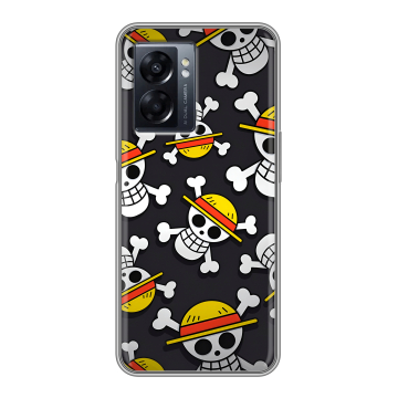Силиконовый чехол на OPPO A57 5G с принтом One Piece Ван Пис