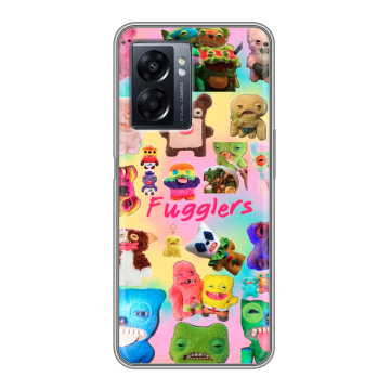 Силиконовый чехол на OPPO A57 5G с принтом Флагер Fuggler