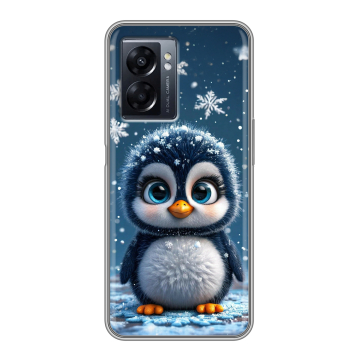 Силиконовый чехол на OPPO A57 5G с принтом Новый год