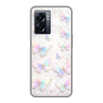 Силиконовый чехол на OPPO A57 5G с принтом женский Силиконовый чехол на OPPO A57 5G с принтом женский
