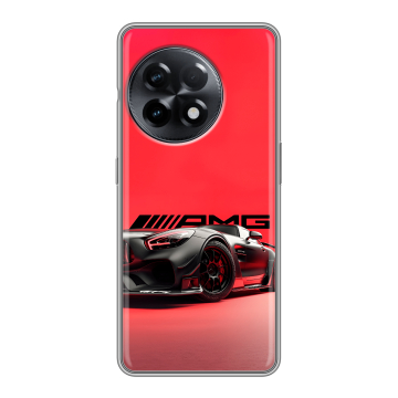 Силиконовый чехол на OnePlus 11R с принтом Мерседес Mercedes AMG Силиконовый чехол на OnePlus 11R с принтом Мерседес Mercedes AMG