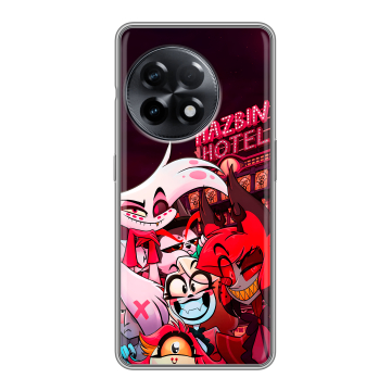 Силиконовый чехол на OnePlus 11R с принтом Hazbin Hotel Отель Хазбин Силиконовый чехол на OnePlus 11R с принтом Hazbin Hotel Отель Хазбин