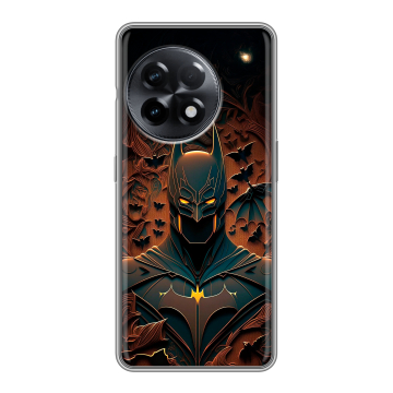Силиконовый чехол на OnePlus 11R с принтом Batman Бэтмен Силиконовый чехол на OnePlus 11R с принтом Batman Бэтмен