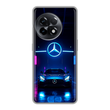 Силиконовый чехол на OnePlus 11R с принтом Mercedes Мерседес Силиконовый чехол на OnePlus 11R с принтом Mercedes Мерседес