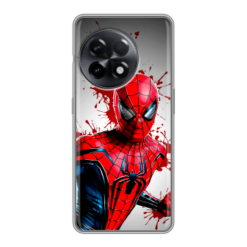 Силиконовый чехол на OnePlus 11R с принтом Spiderman Человек паук Силиконовый чехол на OnePlus 11R с принтом Spiderman Человек паук