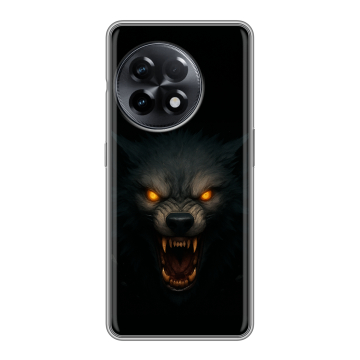 Силиконовый чехол на OnePlus 11R с принтом Волк Силиконовый чехол на OnePlus 11R с принтом Волк
