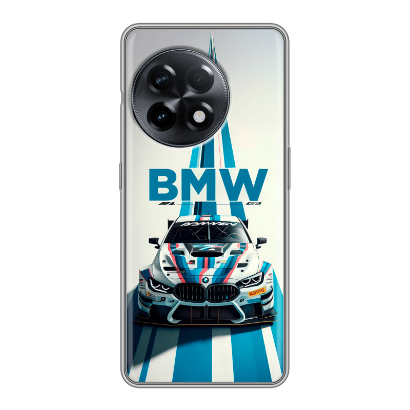 Силиконовый чехол на OnePlus 11R с принтом БМВ BMW Силиконовый чехол на OnePlus 11R с принтом БМВ BMW