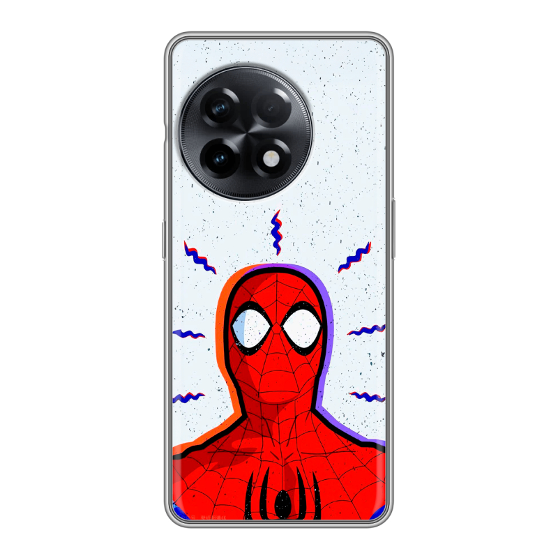 Силиконовый чехол на OnePlus 11R с принтом Spiderman Человек паук Силиконовый чехол на OnePlus 11R с принтом Spiderman Человек паук