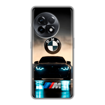 Силиконовый чехол на OnePlus Ace 2 с принтом БМВ BMW Силиконовый чехол на OnePlus Ace 2 с принтом БМВ BMW