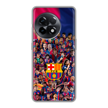 Силиконовый чехол на OnePlus Ace 2 с принтом Барселона Barcelona Силиконовый чехол на OnePlus Ace 2 с принтом Барселона Barcelona