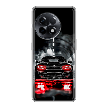 Силиконовый чехол на OnePlus Ace 2 с принтом BMW БМВ Силиконовый чехол на OnePlus Ace 2 с принтом BMW БМВ