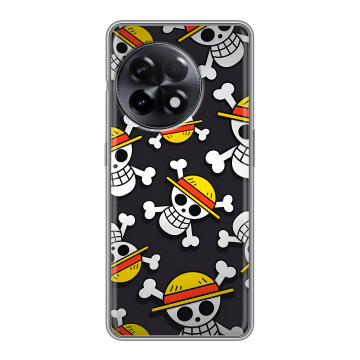 Силиконовый чехол на OnePlus Ace 2 с принтом One Piece Ван Пис Силиконовый чехол на OnePlus Ace 2 с принтом One Piece Ван Пис