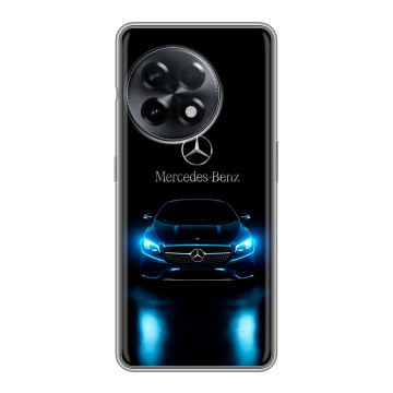 Силиконовый чехол на OnePlus Ace 2 с принтом Mercedes Мерседес Силиконовый чехол на OnePlus Ace 2 с принтом Mercedes Мерседес