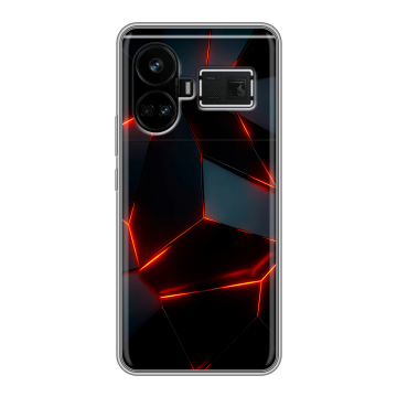 Силиконовый чехол на Realme GT5 с принтом Яркие абстракции Силиконовый чехол на Realme GT5 с принтом Яркие абстракции