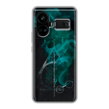 Силиконовый чехол на Realme GT5 с принтом Гарри Поттер Harry Potter Силиконовый чехол на Realme GT5 с принтом Гарри Поттер Harry Potter