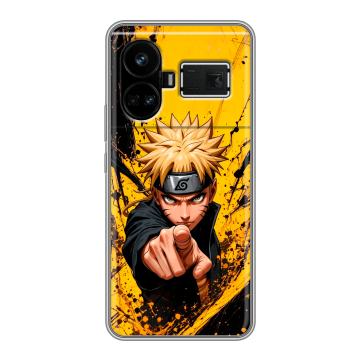 Силиконовый чехол на Realme GT5 с принтом Naruto Наруто Силиконовый чехол на Realme GT5 с принтом Naruto Наруто