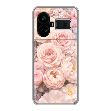 Силиконовый чехол на Realme GT5 с принтом женский Силиконовый чехол на Realme GT5 с принтом женский