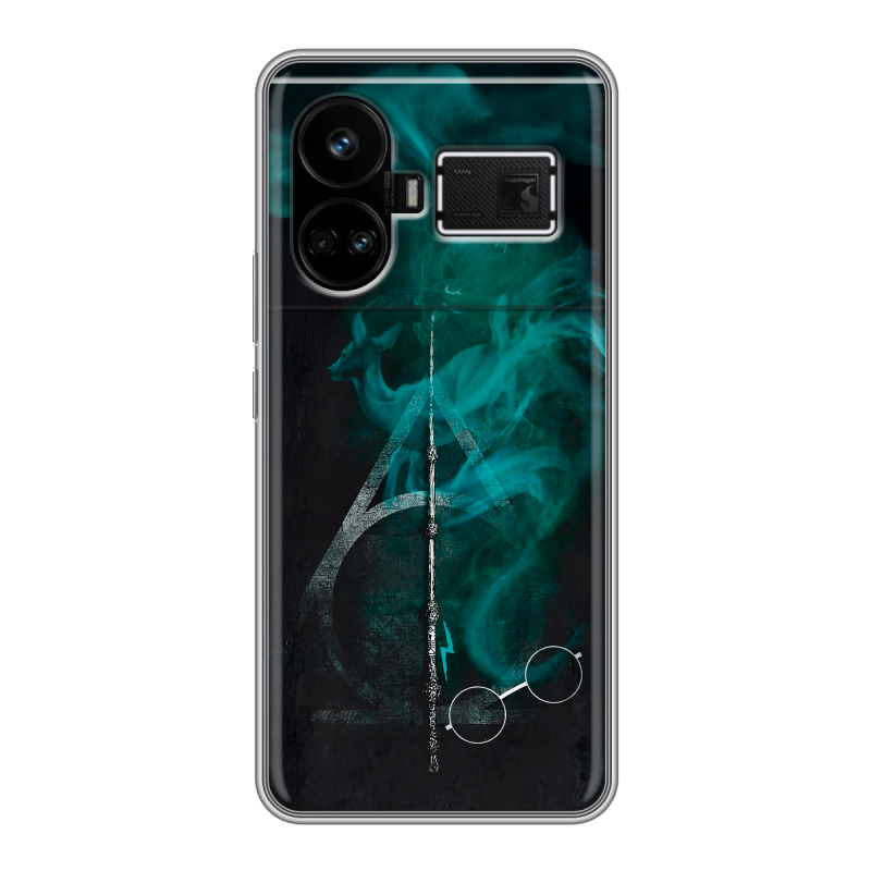 Силиконовый чехол на Realme GT5 с принтом Гарри Поттер Harry Potter Силиконовый чехол на Realme GT5 с принтом Гарри Поттер Harry Potter