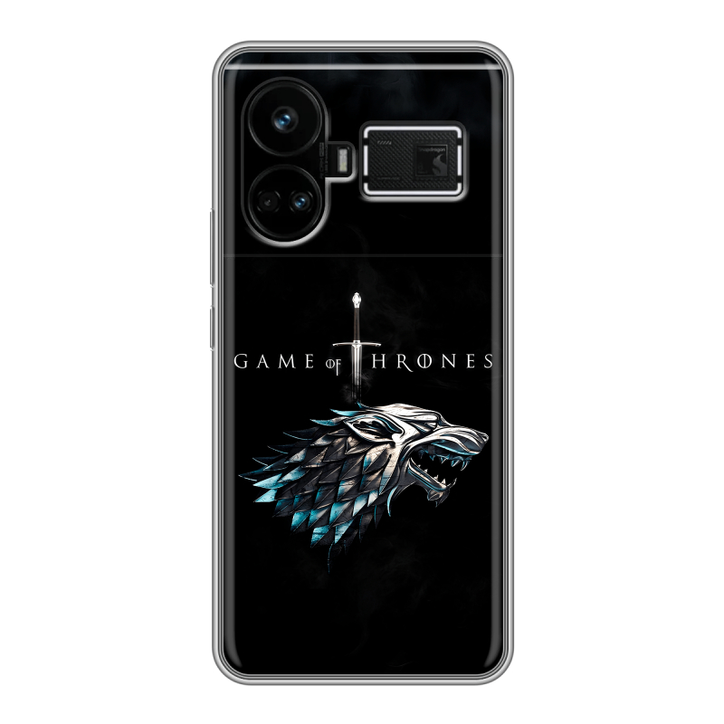 Силиконовый чехол на Realme GT5 с принтом Игра Престолов Game Thrones Силиконовый чехол на Realme GT5 с принтом Игра Престолов Game Thrones