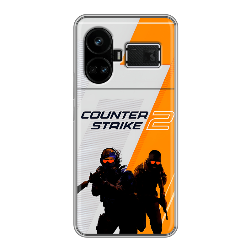Силиконовый чехол на Realme GT5 с принтом Counter Strike Силиконовый чехол на Realme GT5 с принтом Counter Strike