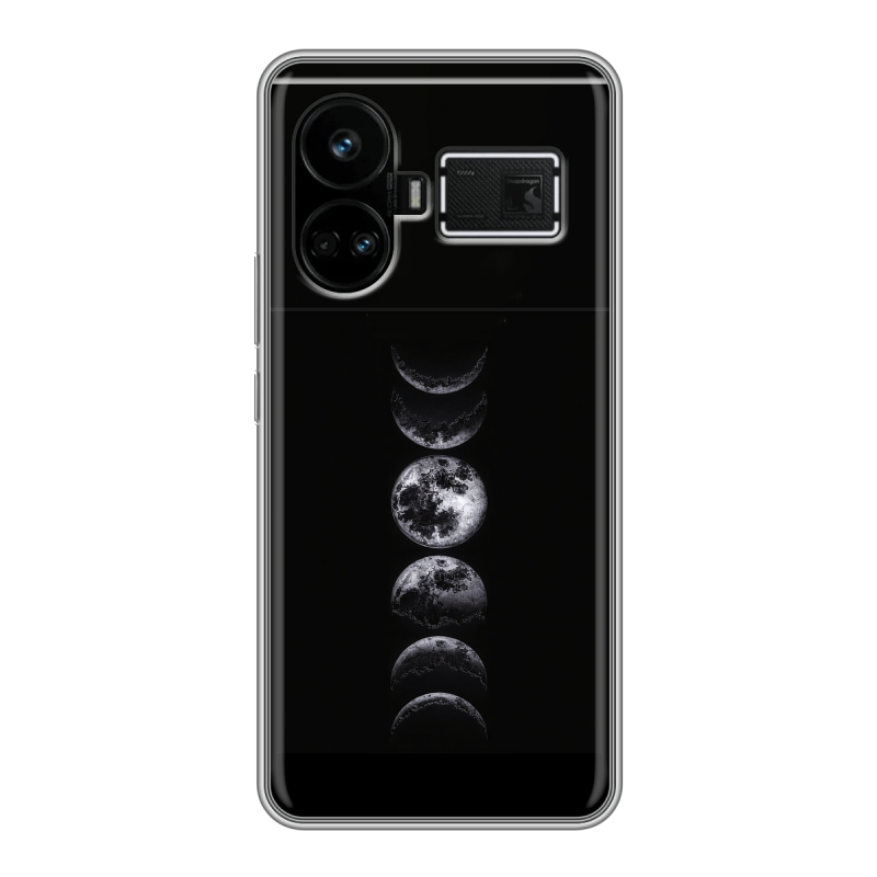 Силиконовый чехол на Realme GT5 с принтом женский Силиконовый чехол на Realme GT5 с принтом женский