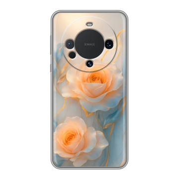 Силиконовый чехол на Huawei Mate 60 с принтом Женский