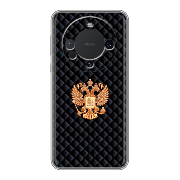 Силиконовый чехол на Huawei Mate 60 с принтом Герб России принт Силиконовый чехол на Huawei Mate 60 с принтом Герб России принт