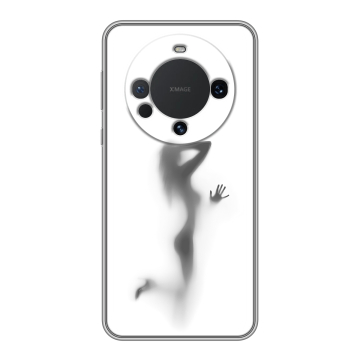 Силиконовый чехол на Huawei Mate 60 с принтом Силуэт