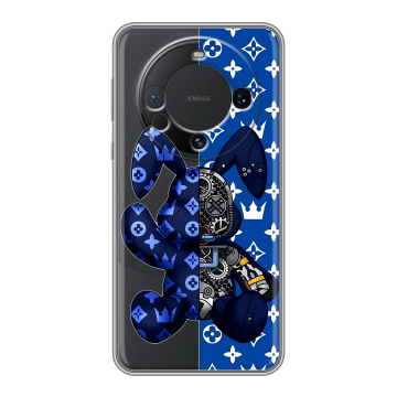 Силиконовый чехол на Huawei Mate 60 с принтом Луи робот