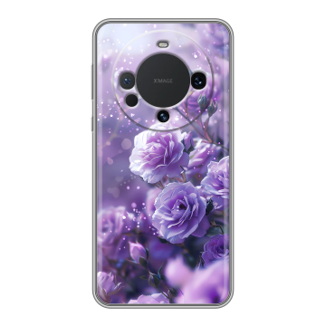 Силиконовый чехол на Huawei Mate 60 с принтом Розы цветы