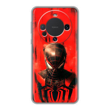 Силиконовый чехол на Huawei Mate 60 с принтом человек паук spiderman