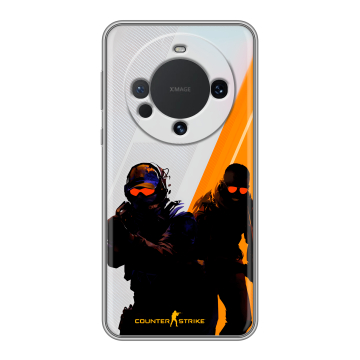 Силиконовый чехол на Huawei Mate 60 с принтом Контер страйк Counter strike