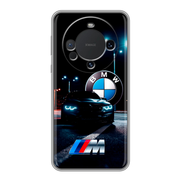 Силиконовый чехол на Huawei Mate 60 с принтом БМВ BMW