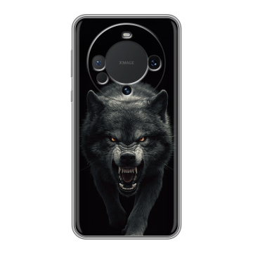 Силиконовый чехол на Huawei Mate 60 с принтом Волк