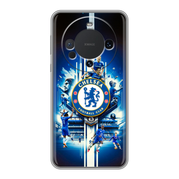 Силиконовый чехол на Huawei Mate 60 с принтом Chelsea Челси Силиконовый чехол на Huawei Mate 60 с принтом Chelsea Челси