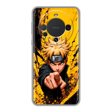 Силиконовый чехол на Huawei Mate 60 с принтом Naruto Наруто