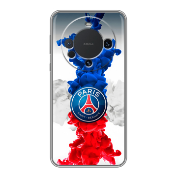 Силиконовый чехол на Huawei Mate 60 с принтом PSG ПСЖ Силиконовый чехол на Huawei Mate 60 с принтом PSG ПСЖ