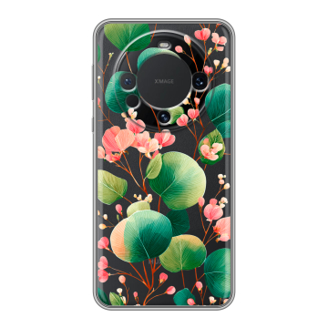 Силиконовый чехол на Huawei Mate 60 с принтом женский Силиконовый чехол на Huawei Mate 60 с принтом женский