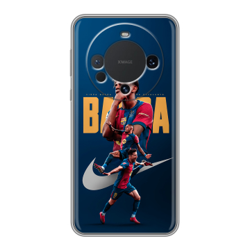 Силиконовый чехол на Huawei Mate 60 с принтом Барселона Barca Yamal 