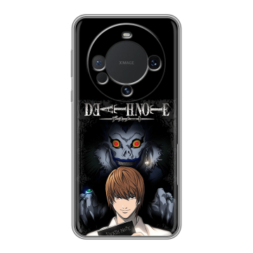 Силиконовый чехол на Huawei Mate 60 с принтом Death note Тетрадь смерти Силиконовый чехол на Huawei Mate 60 с принтом Death note Тетрадь смерти
