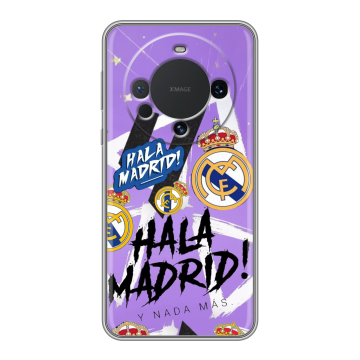 Силиконовый чехол на Huawei Mate 60 с принтом Real Madrid Реал Мадрид
