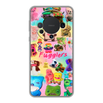Силиконовый чехол на Huawei Mate 60 с принтом Флагер Fuggler