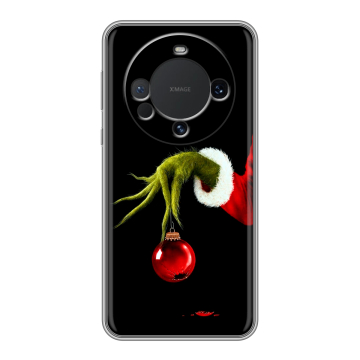 Силиконовый чехол на Huawei Mate 60 с принтом Новый год Гринч
