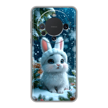 Силиконовый чехол на Huawei Mate 60 с принтом Новый год