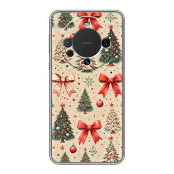 Силиконовый чехол на Huawei Mate 60 с принтом Новый год