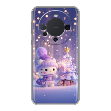 Силиконовый чехол на Huawei Mate 60 с принтом Новый год Силиконовый чехол на Huawei Mate 60 с принтом Новый год