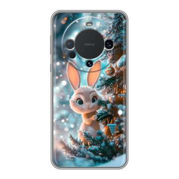 Силиконовый чехол на Huawei Mate 60 с принтом Новый год Силиконовый чехол на Huawei Mate 60 с принтом Новый год