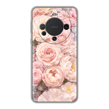 Силиконовый чехол на Huawei Mate 60 с принтом женский