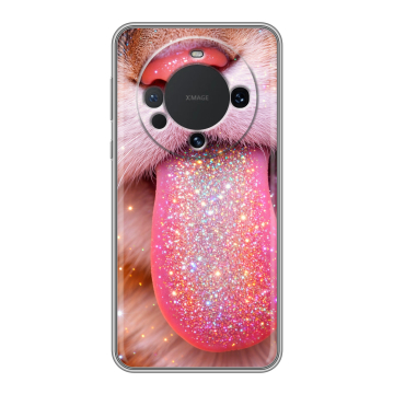Силиконовый чехол на Huawei Mate 60 с принтом для девочек